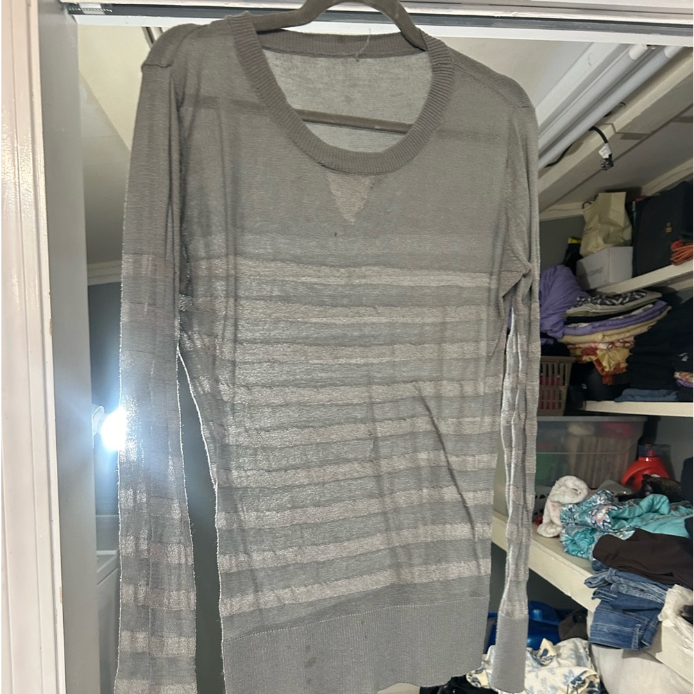 Gray long sleeve